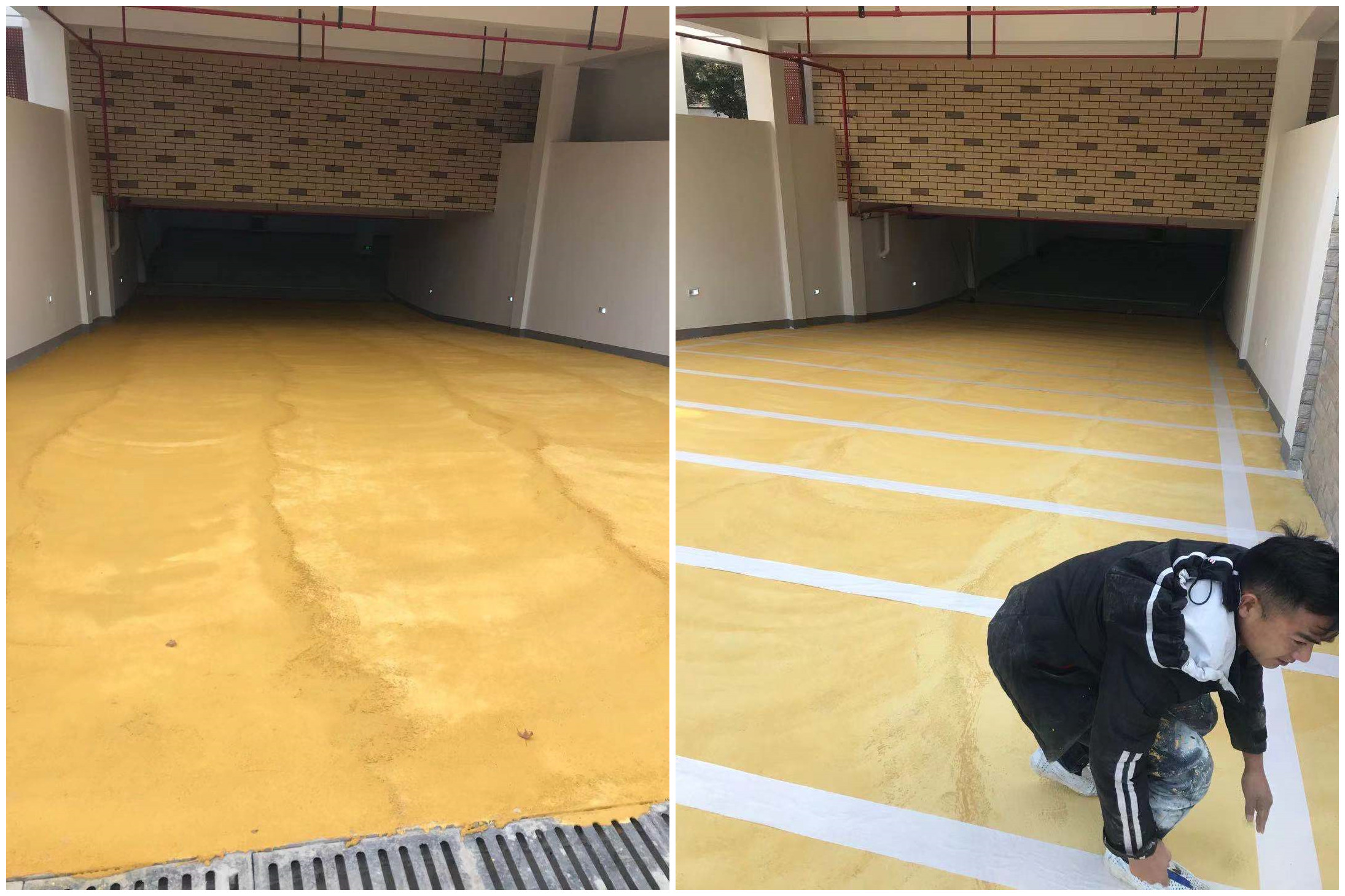 祥明源車庫防滑坡道