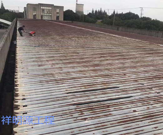 祥明源彩鋼瓦屋面翻新 除銹防水