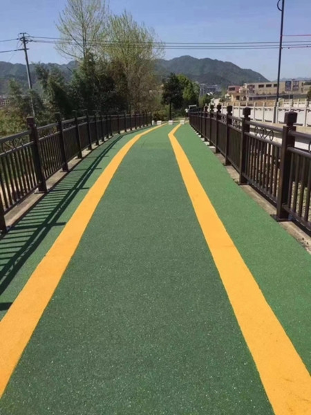 張家港陶瓷顆粒防滑路面