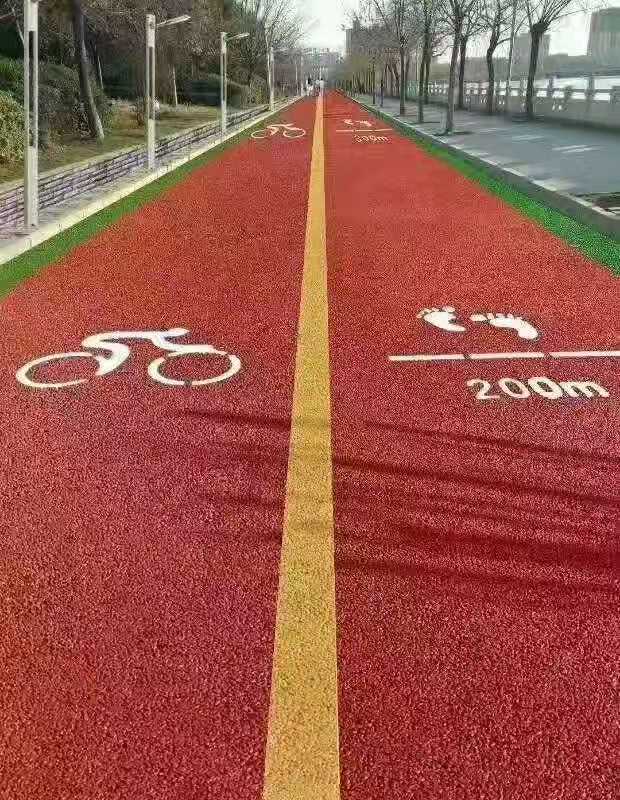 蘇州公園彩色防滑路面