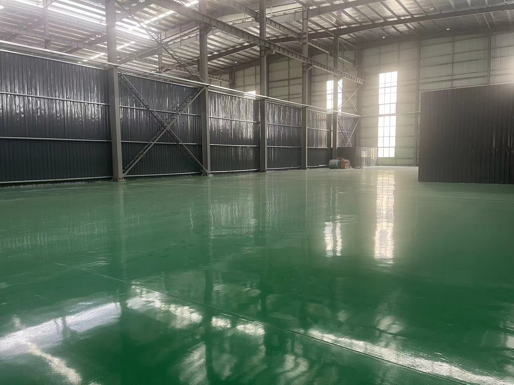 祥明源浙江工廠環氧地坪施工