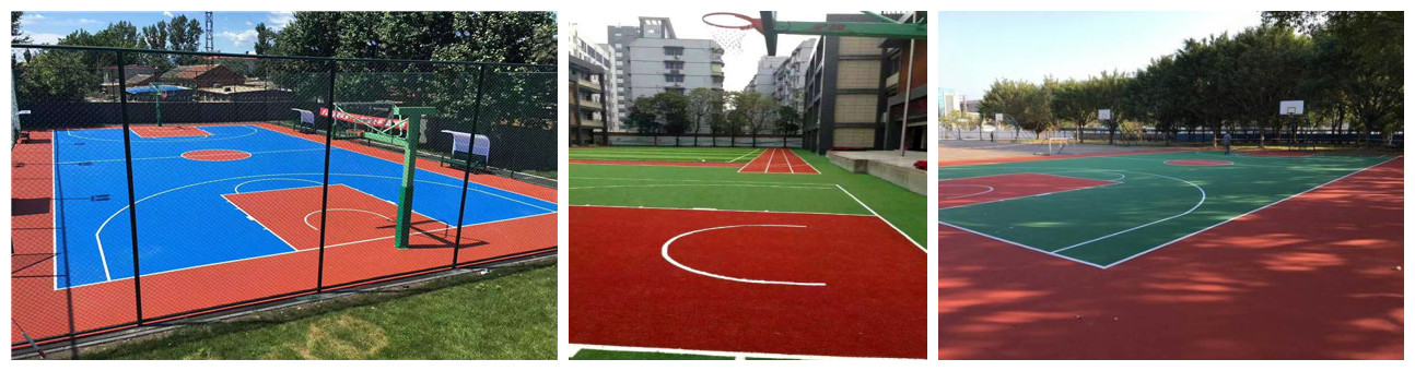 硅PU籃球場案例圖片