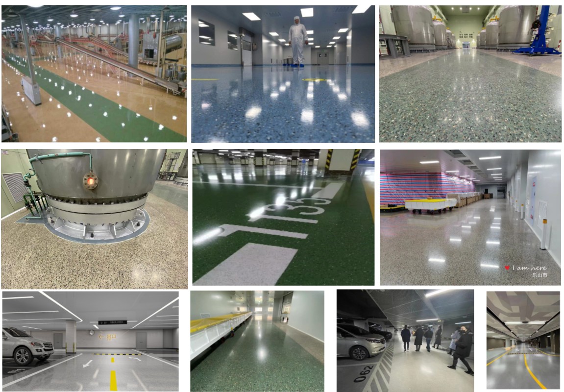 祥明源工業(yè)磨石地坪案例 祥明源工業(yè)磨石地坪案例