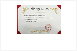 2015半導(dǎo)體知名品牌證書(shū)