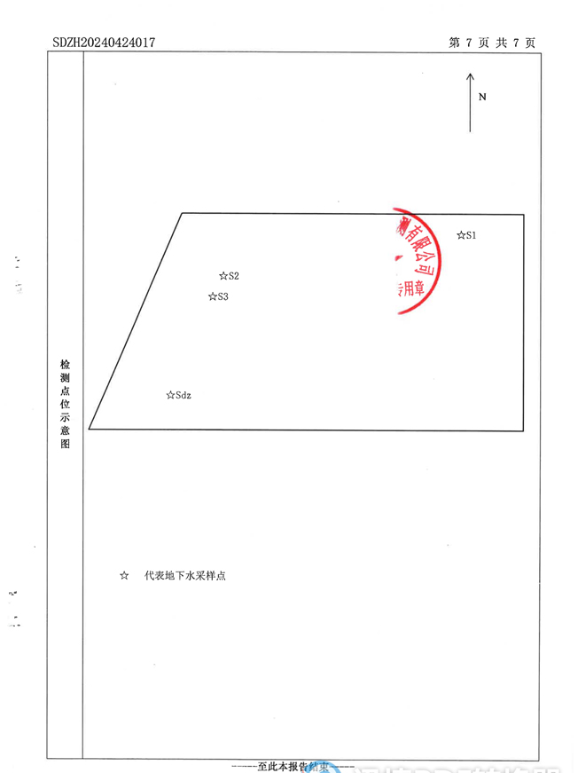晶恒地下水檢測(cè)報(bào)告